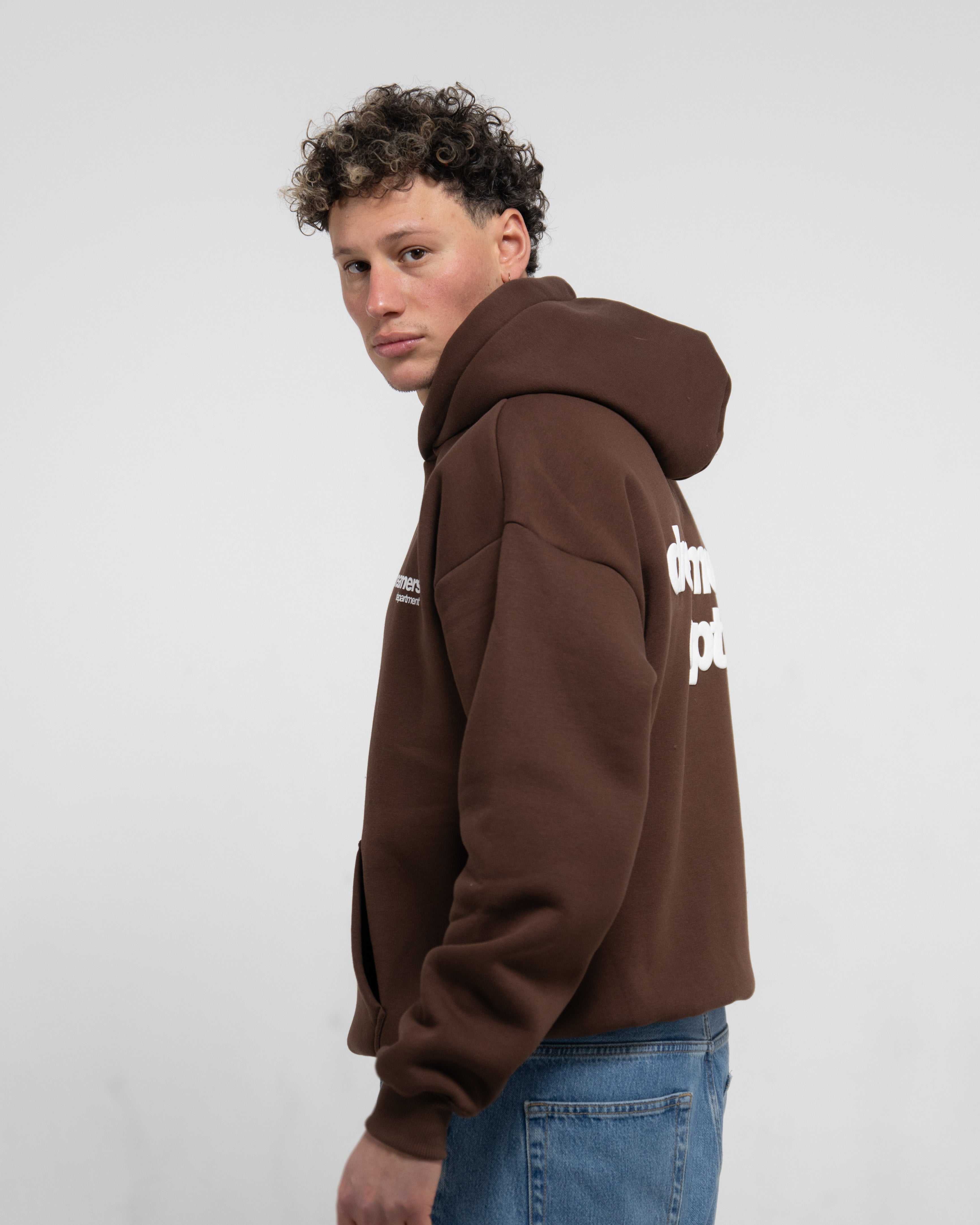 Logo Hoodie (Brown)
