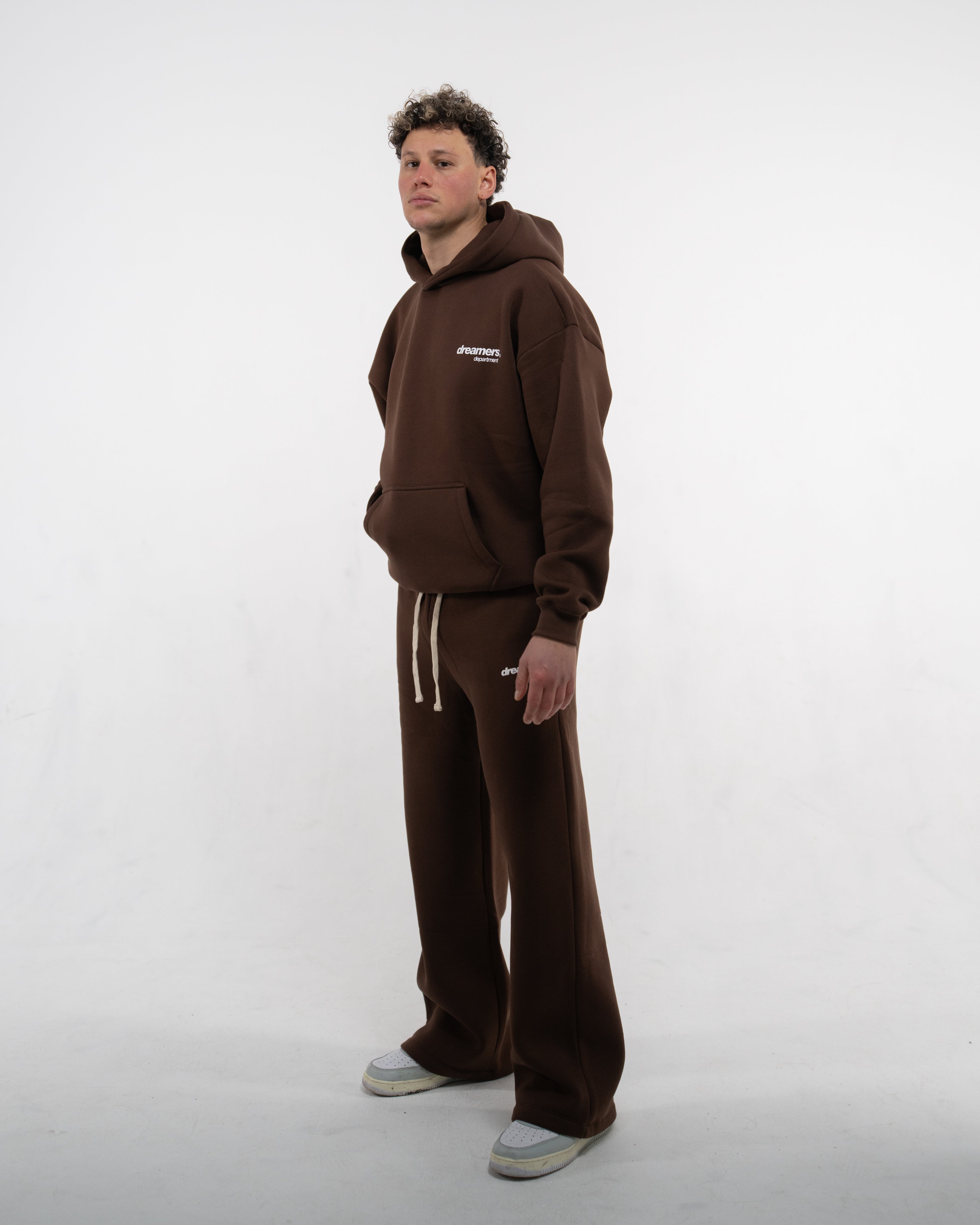 Logo Sweatpants (Brown)
