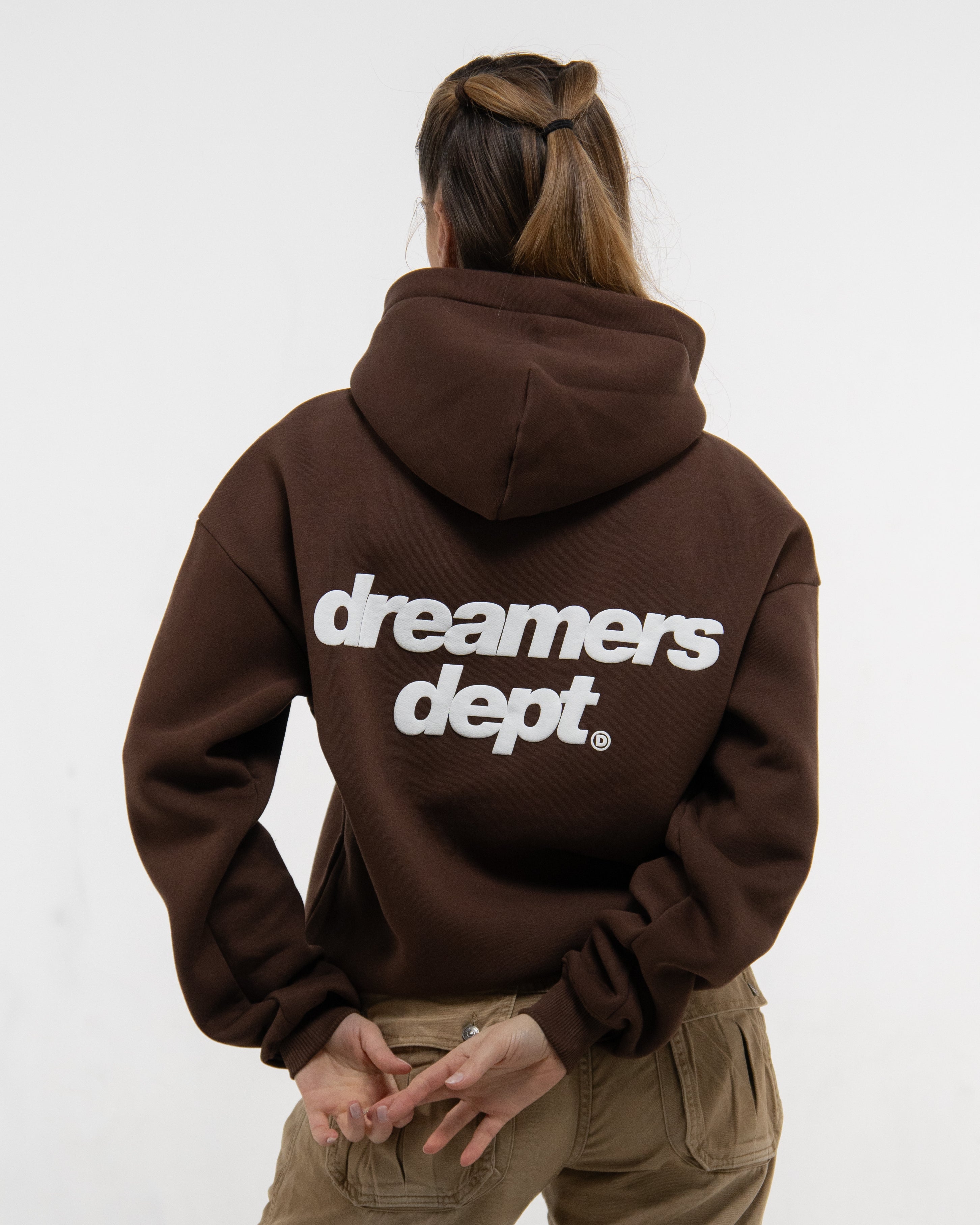 Logo Hoodie (Brown)