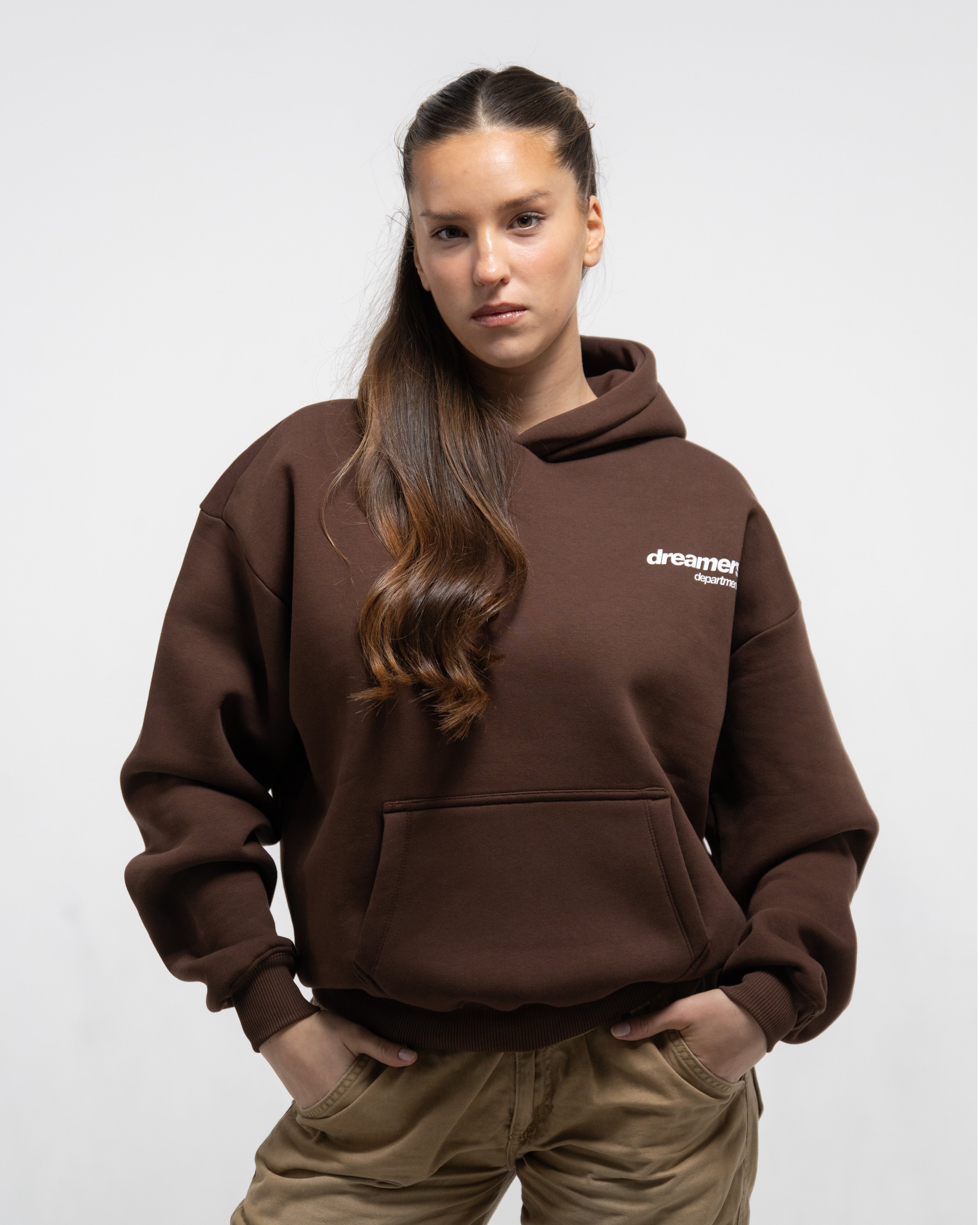 Logo Hoodie (Brown)