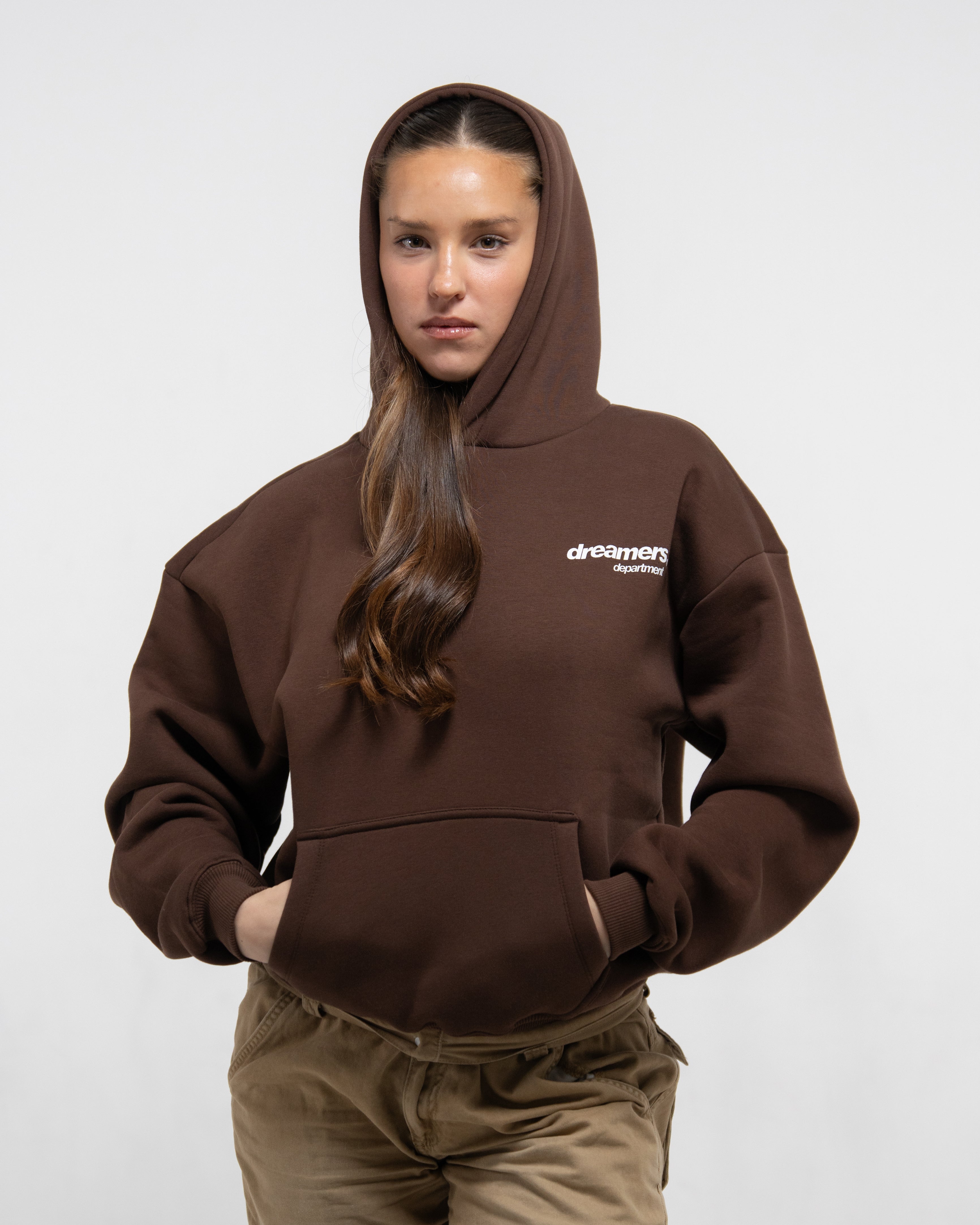 Logo Hoodie (Brown)