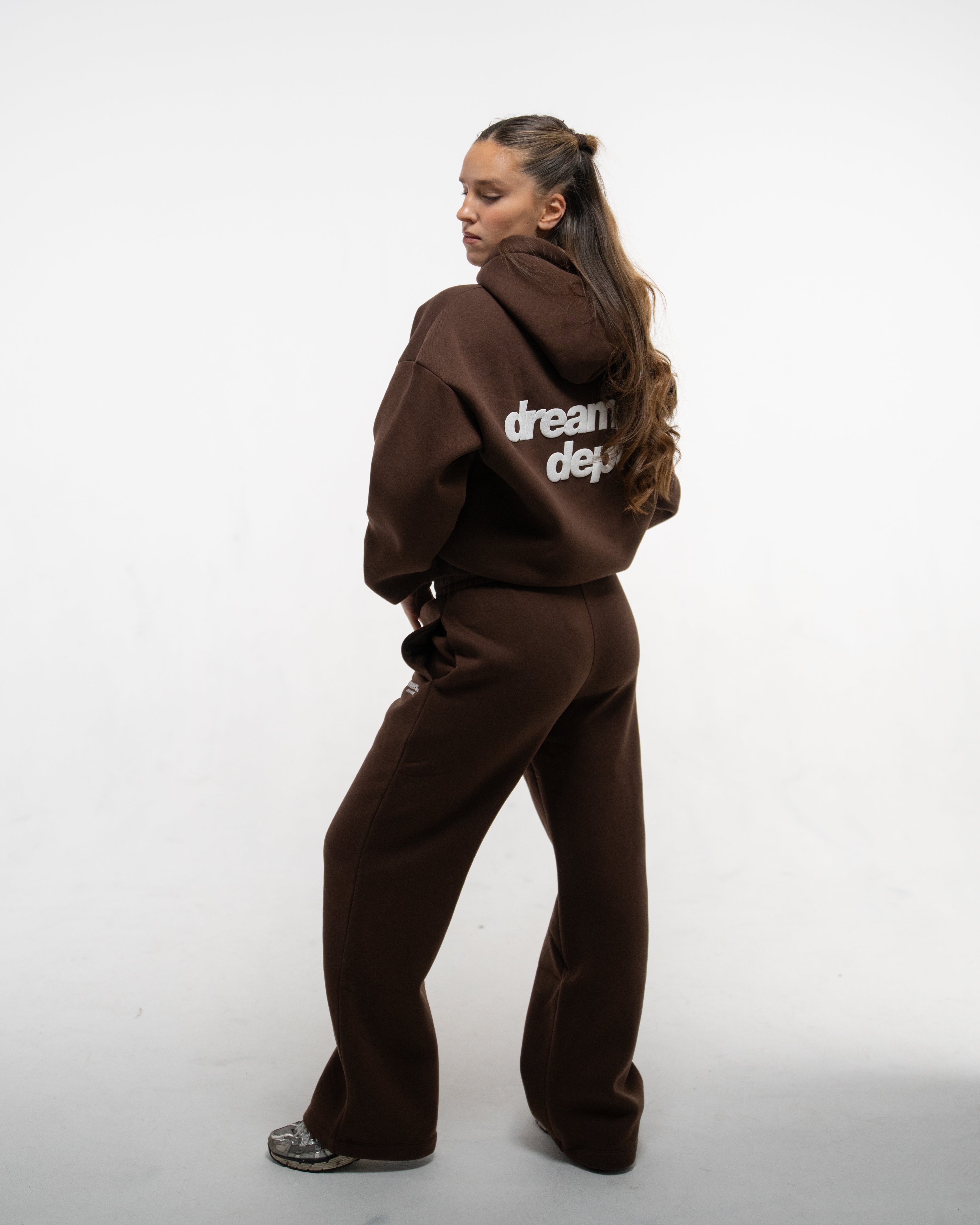 Logo Sweatpants (Brown)