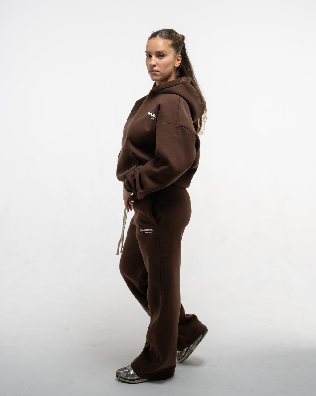 Logo Sweatpants (Brown)