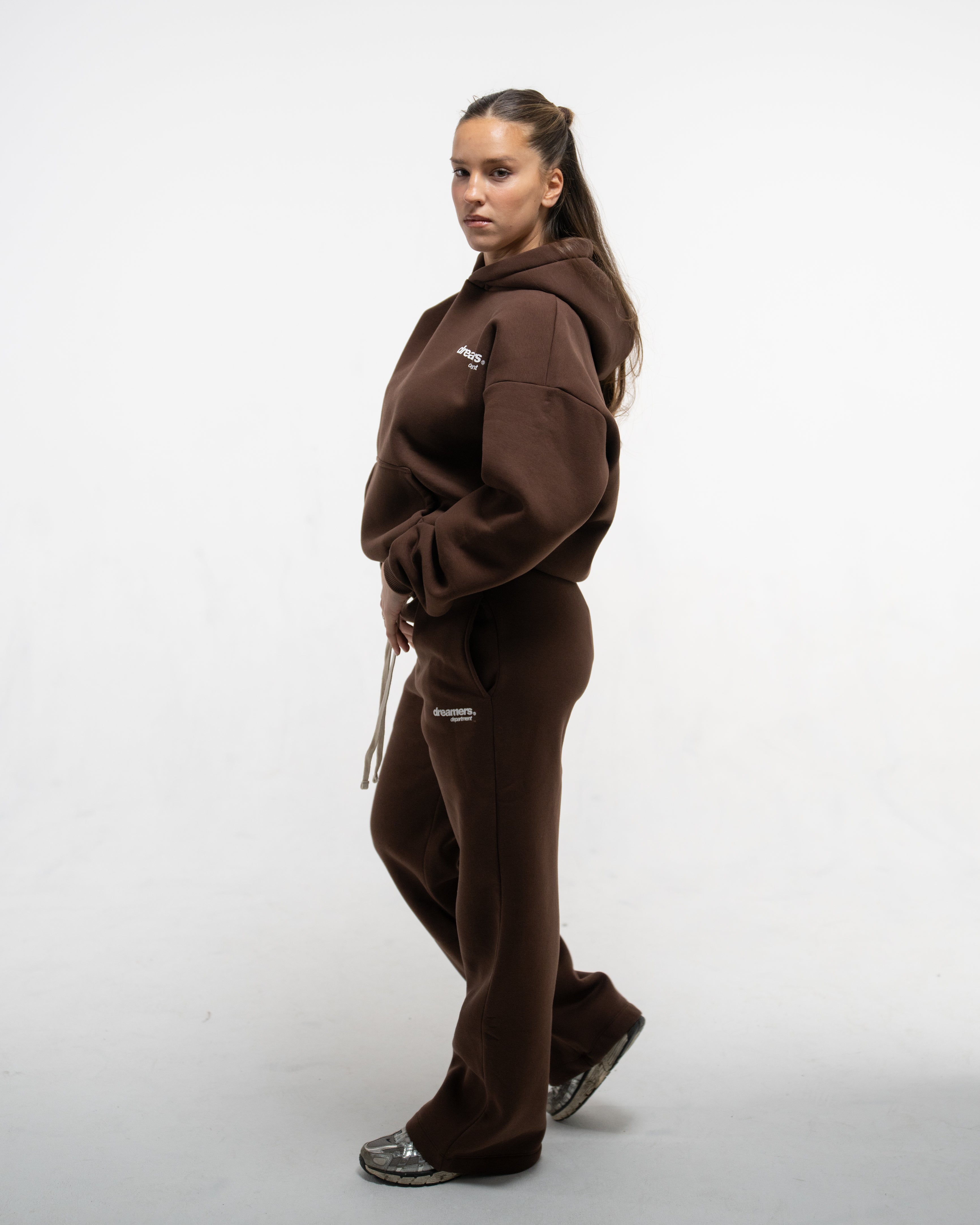 Logo Sweatpants (Brown)