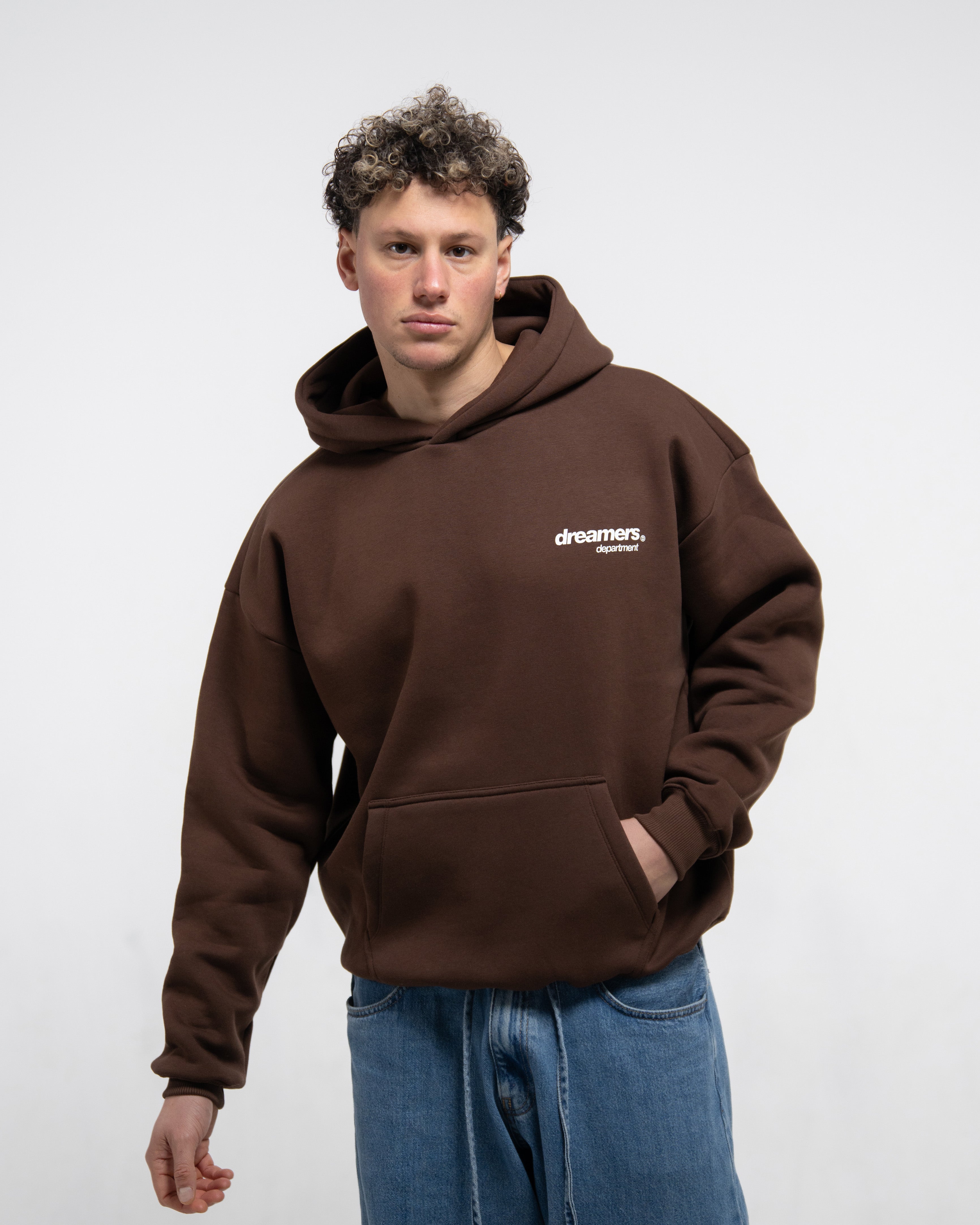 Logo Hoodie (Brown)
