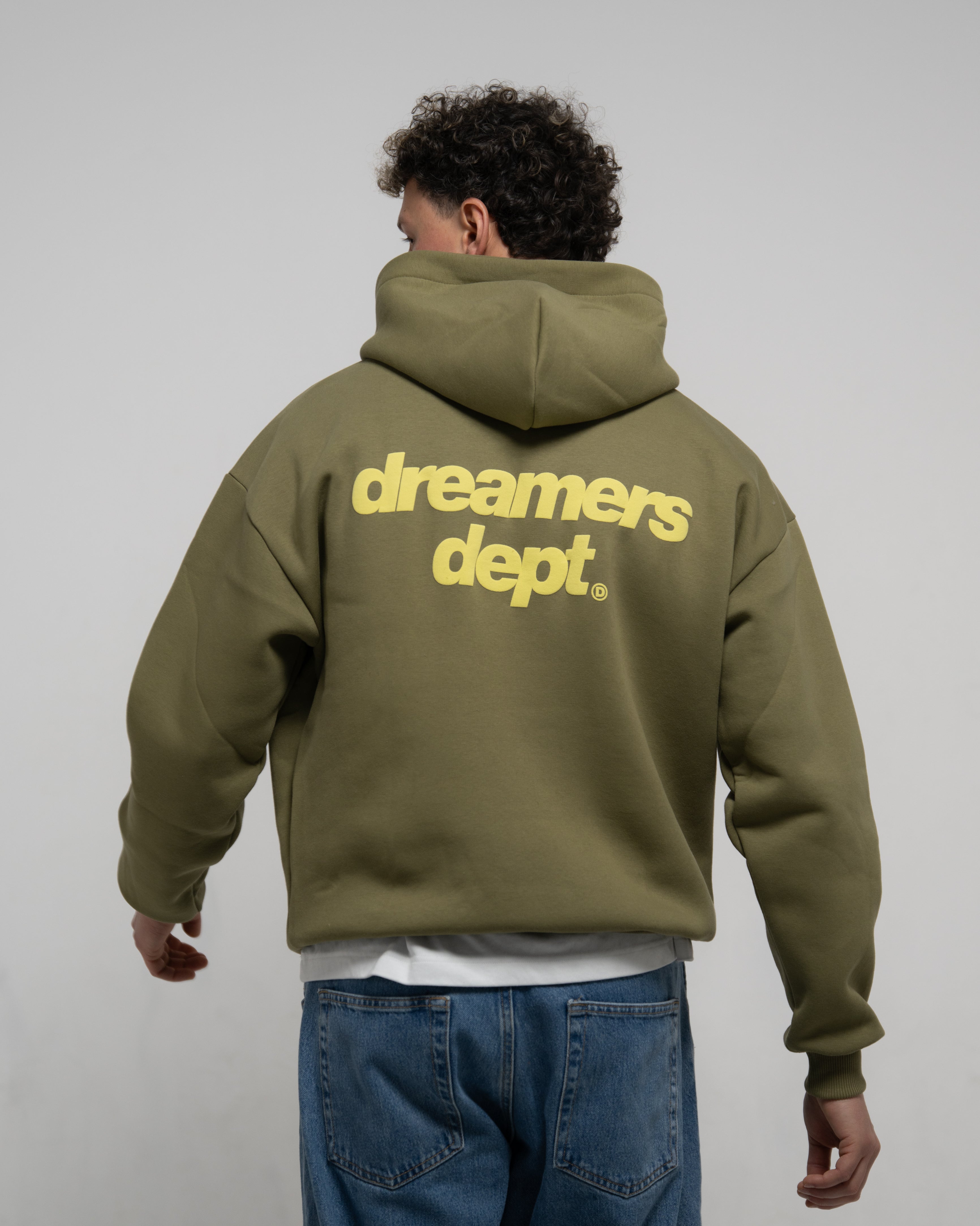 Stars Hoodie (Olive)