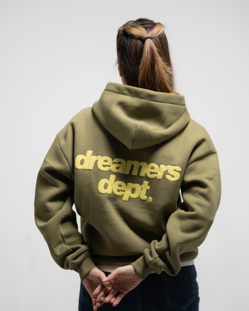 Stars Hoodie (Olive)