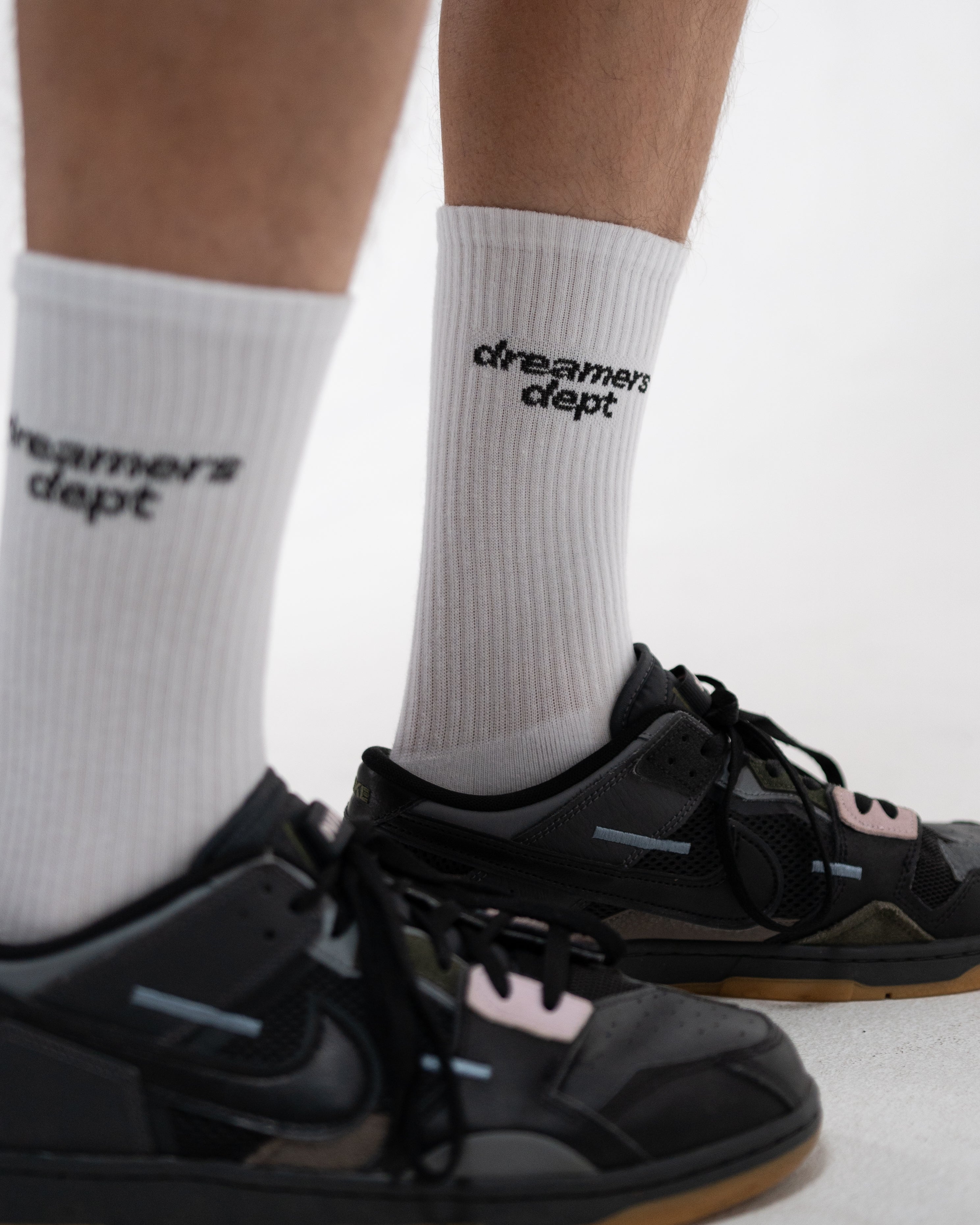 Logo Socks (White)
